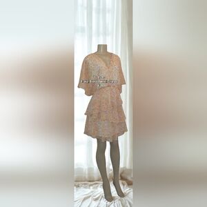 1. State Floral Tierd Mini Dress XL